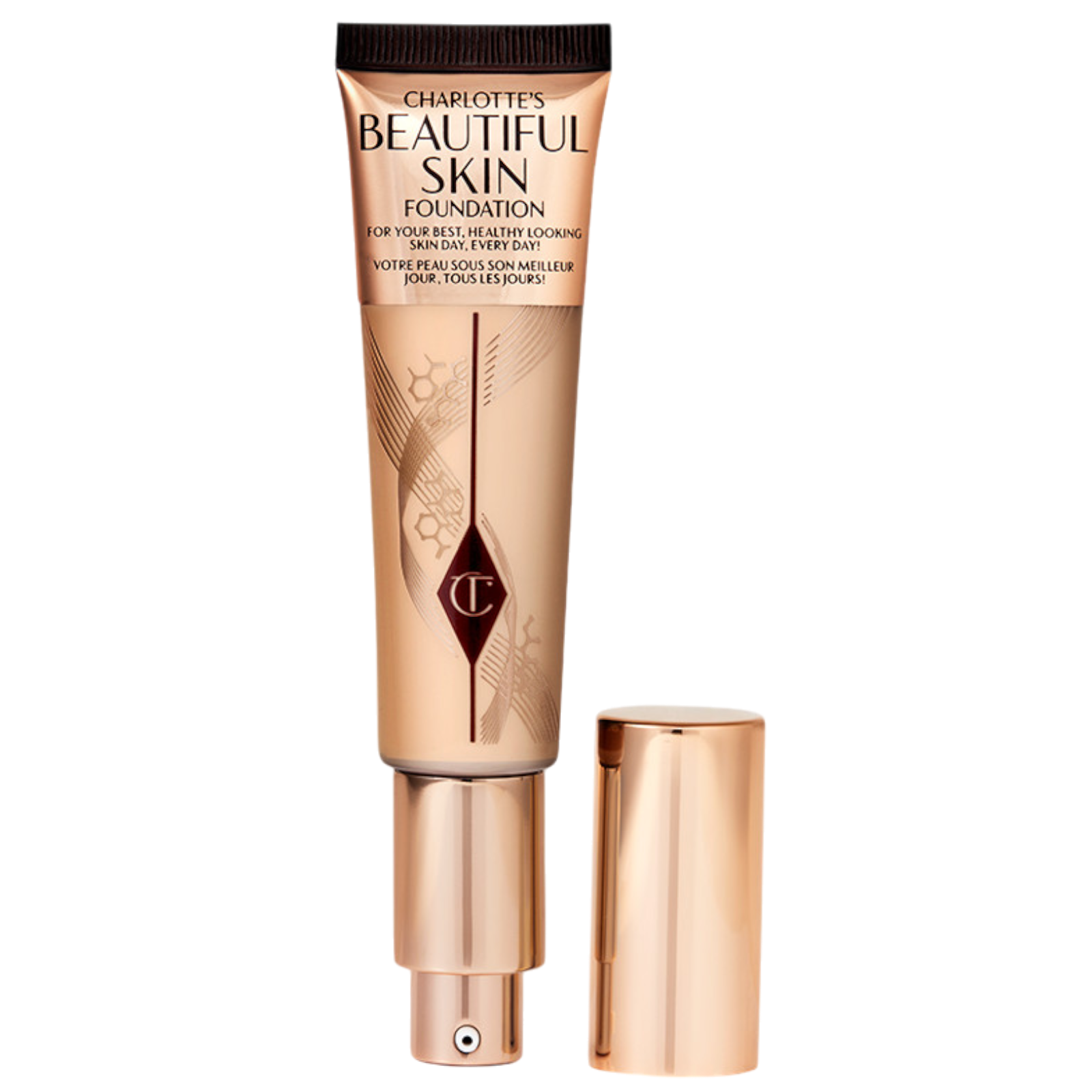 Зволожуюча тональна основа CHARLOTTE TILBURY Beautiful Skin Foundation 5 Neutral