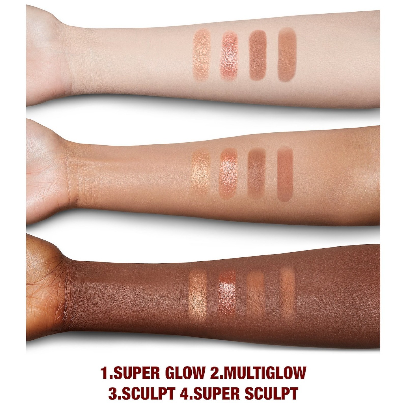 Палетка для обличчя Charlotte Tilbury Nudegasm Face Palette Палетка для обличчя Charlotte Tilbury Nudegasm Face Palette