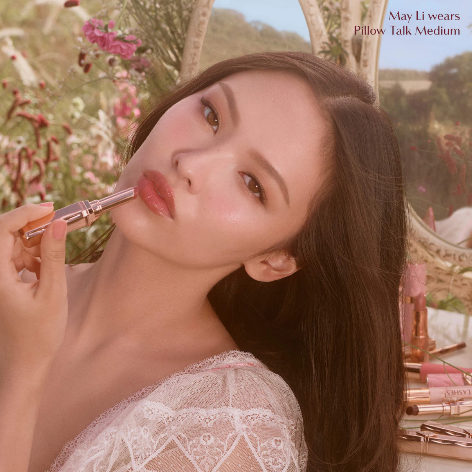 Помада-бальзам Charlotte Tilbury Pillow Talk Long Lasting Blush Balm Sheer Lip Tint у відтінку Pillow Talk Medium Помада-бальзам Charlotte Tilbury Pillow Talk Long Lasting Blush Balm Sheer Lip Tint у відтінку Pillow Talk Medium