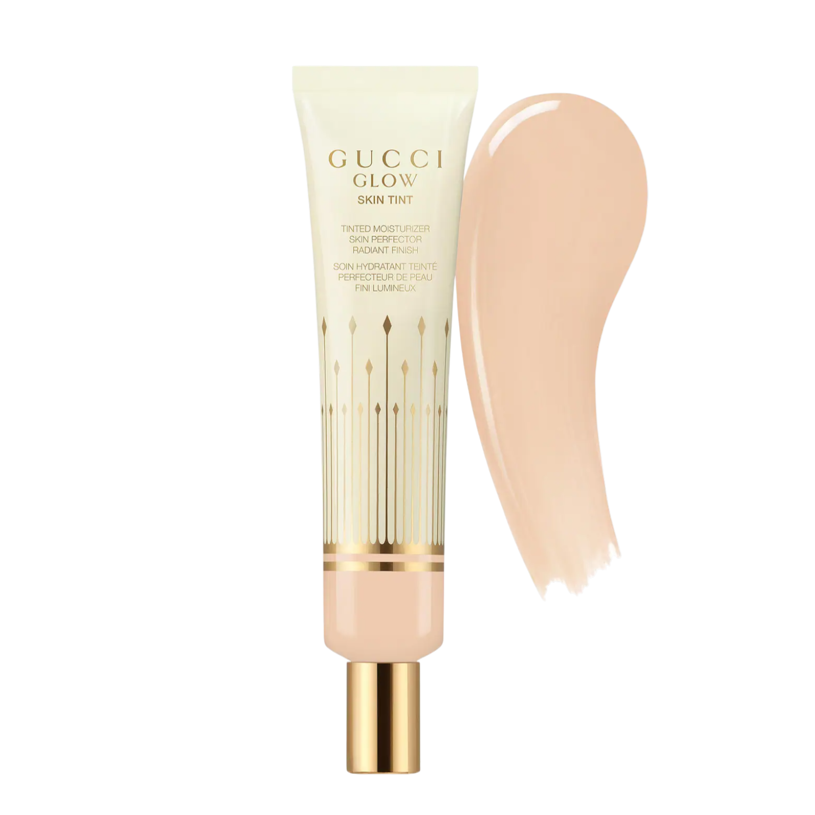Тональний Gucci Glow Skin Tinted Moisturizer with Hyaluronic Acid & Bakuchiol у відтінку 21 Тональний Gucci Glow Skin Tinted Moisturizer with Hyaluronic Acid & Bakuchiol у відтінку 21