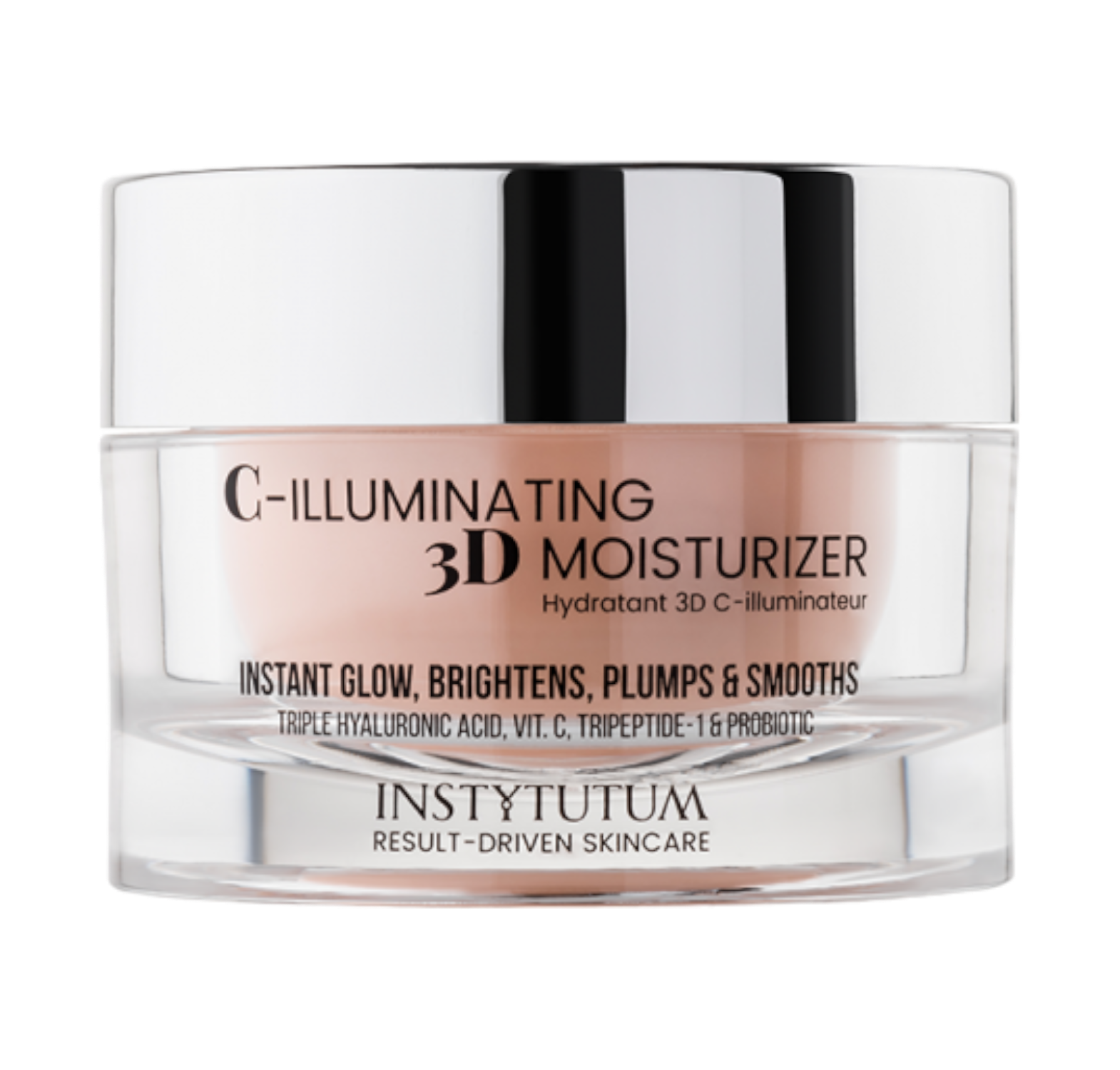 Крем-сяяння з вітаміном С Instytutum C-Illuminating 3D-Moisturizer