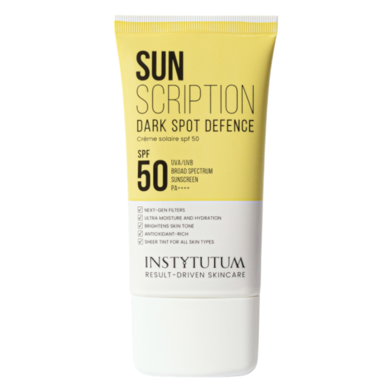Сонцезахисний крем Instytutum Sunscription Dark Spot Defence SPF50