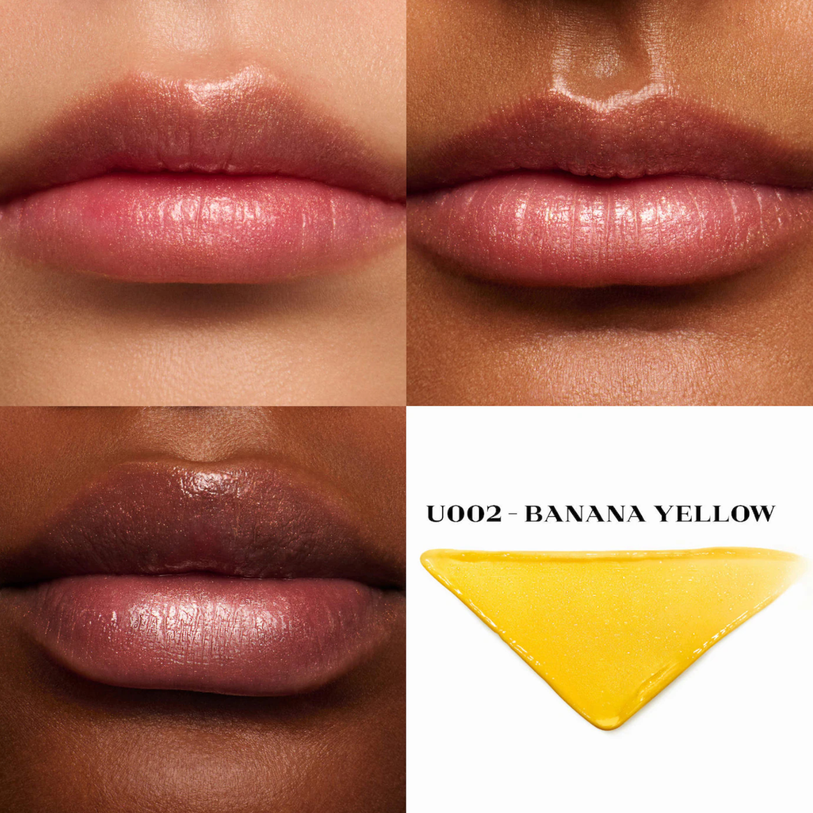 Бальзам Prada Beauty Hydrating Lip Balm with Jojoba Oil у відтінку U002 Banana Yellow Бальзам Prada Beauty Hydrating Lip Balm with Jojoba Oil у відтінку U002 Banana Yellow